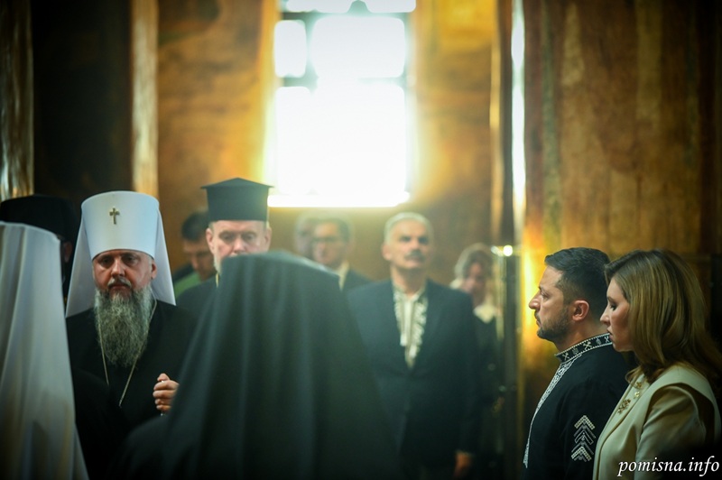 Софія Київська об’єднала духовенство і владу у молитві за Україну
