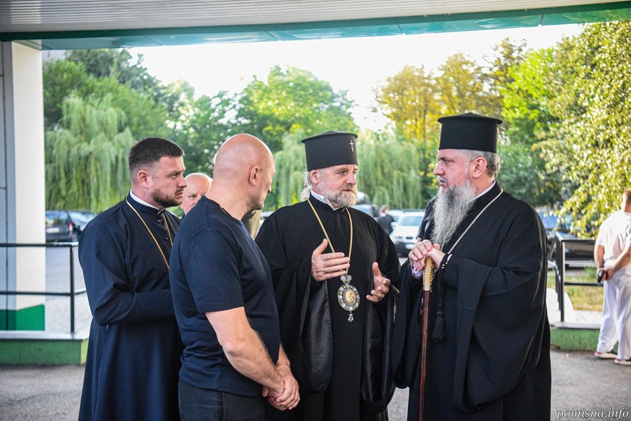Предстоятель ПЦУ відвідав Черкаси та зустрівся з воїнами-захисниками