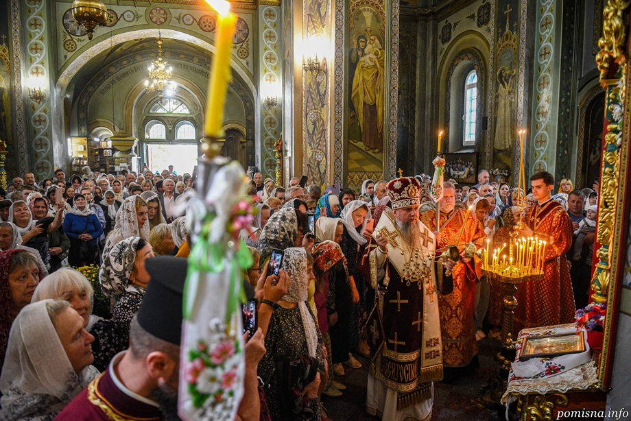 Рівне молилося разом із Предстоятелем ПЦУ у переддень свята Воздвиження Хреста