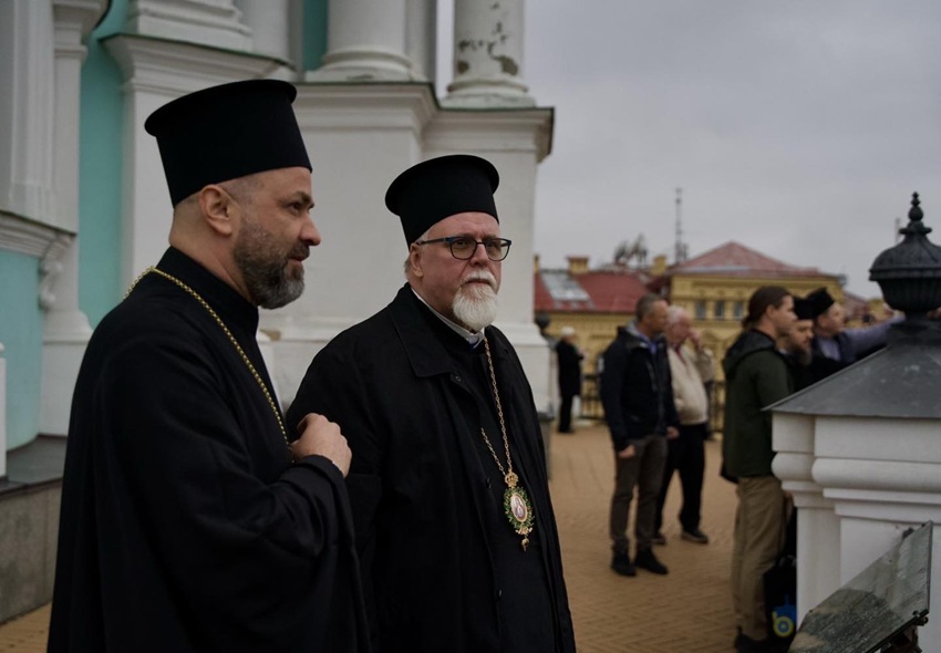 Європейські архієпископи відвідали Ставропігію Вселенського Патріархату в Києві