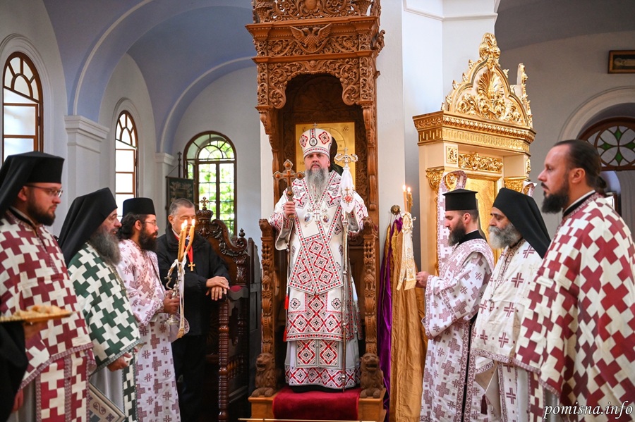 Паломництво єдності: Блаженнійший Епіфаній відвідав монастир Пантократор і скит пророка Іллі