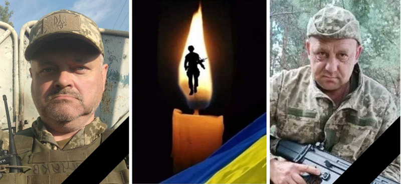 Дві тяжкі втрати для Кременеччини: на Донеччині полягли захисники України Віктор Кощук і Віталій Бик