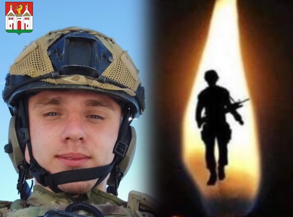 Заліщики у скорботі за земляком-героєм: на війні загинув 23-річний Захисник України Володимир Сотник