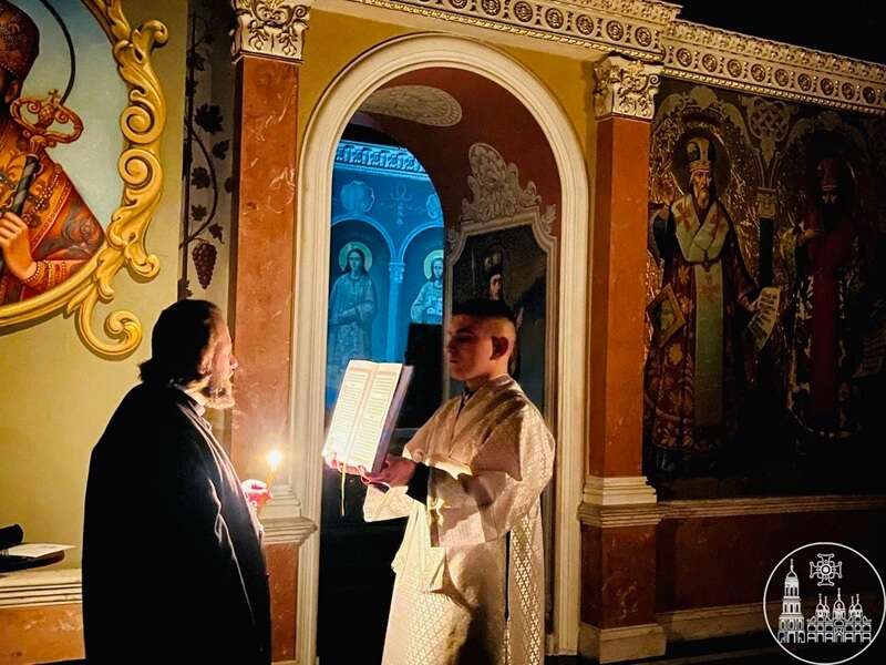 У Києво-Печерській лаврі молилися напередодні Неділі після Різдва