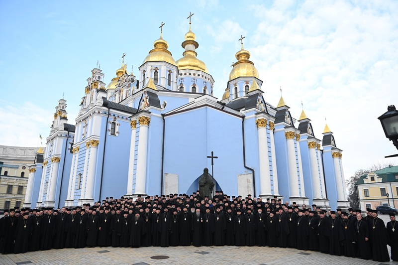Єдність і молитва: Київська єпархія підсумувала рік у Свято-Михайлівському монастирі