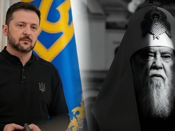 Володимир Зеленський висловив співчуття Предстоятелю ПЦУ через упокоєння Патріарха Філарета