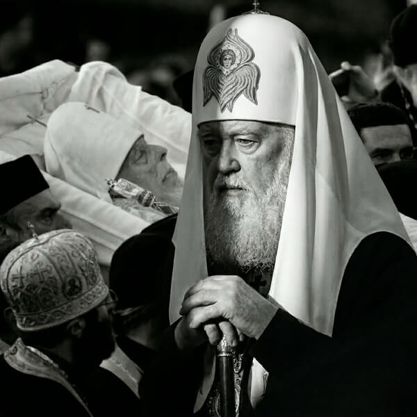 Патріарх Філарет висловив співчуття з приводу смерті Патріарха Іллі II