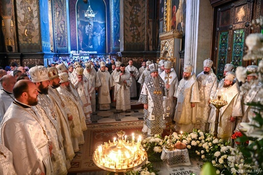 Церква в Києві відзначила 40-й день пам’яті Патріарха Філарета