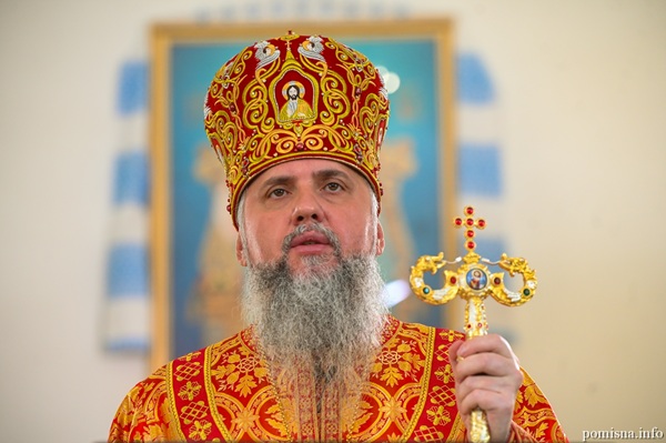 Освячення собору в Овручі: Митрополит Епіфаній порівняв сучасну війну з біблійним виходом із рабства