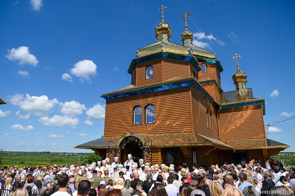 На Львівщині відбулося урочисте святкування 100-річчя храму Вознесіння Господнього