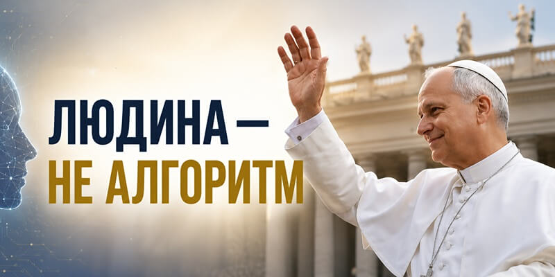 Людина — не алгоритм: що Ватикан сказав світові і чому це стосується кожного з нас