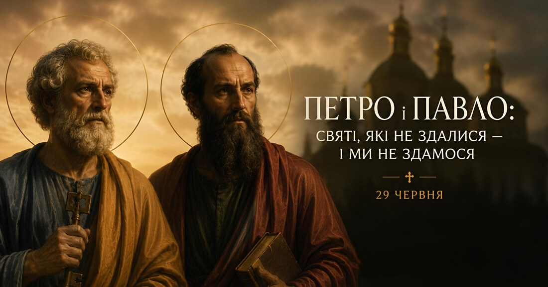 Петро і Павло: святі, які не здалися — і ми не здамося